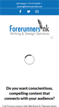 Mobile Screenshot of forerunnersink.com